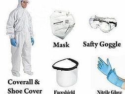 PPE kits for Ambulance Drivers and pourakarmikas