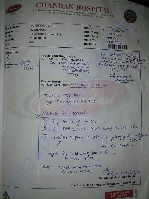 Clinical Advice - Chandan Hospital