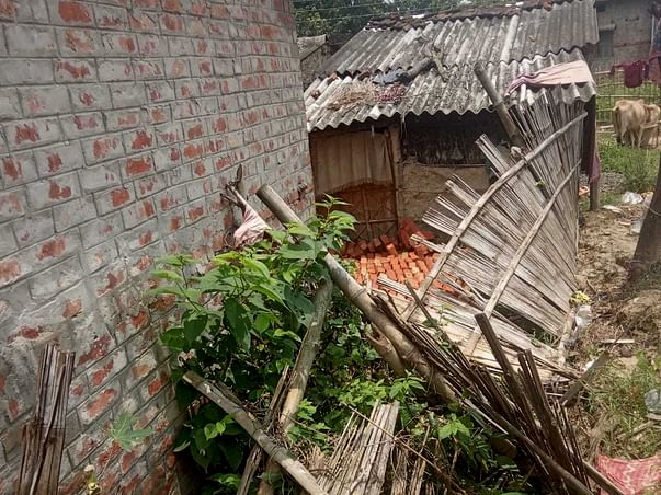 Help Raju provide his family with a roof
