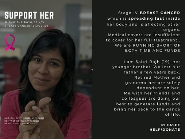 My Sister Is Fighting For Her Life, We Need Your Support To Save Her!