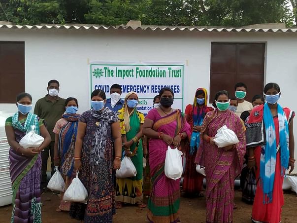 Grocery Kits For Slum People’s of Bhubneswar