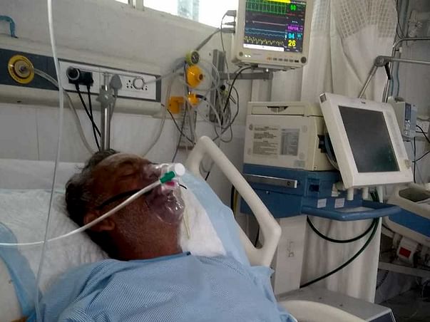 Help my father fight from Brain Haemorrhage and Pneumonia