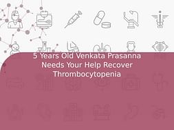 5 Years Old Venkata Prasanna Needs Your Help Recover Thrombocytopenia