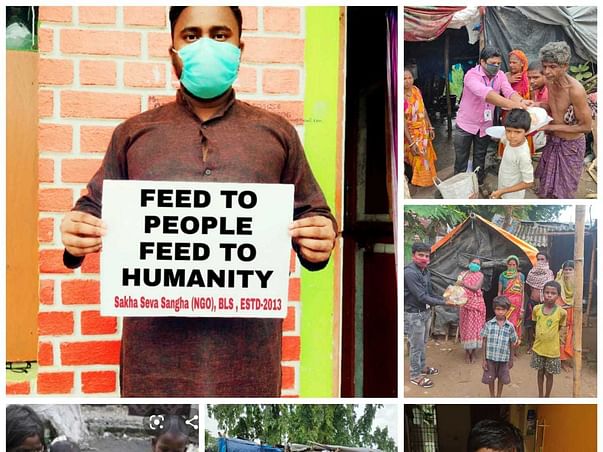 Covid-19 relief program at Odisha-Balasore