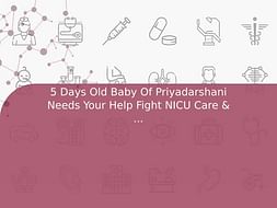 5 Days Old Baby Of Priyadarshani Needs Your Help Fight NICU Care & Heart Problem