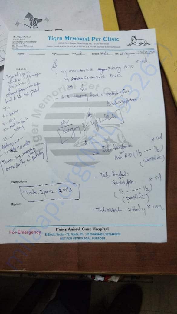 Kali Accident Case- Prescription