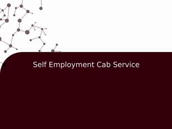Self Employment Cab Service