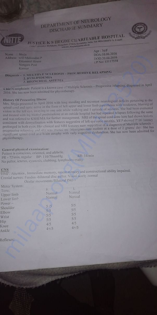 Medical cirtificate