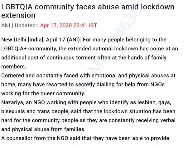 Lockdown and Nazariya's work