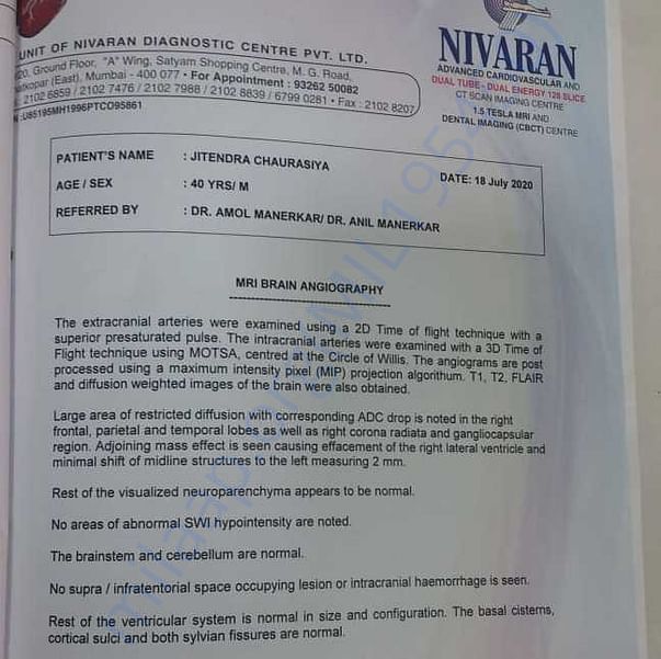 Medical Report
