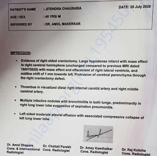 Medical Report