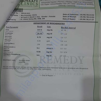 Medical Report