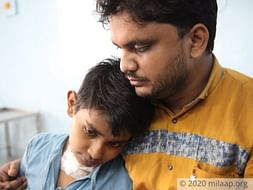 My son have cancer and needs your support to fight it