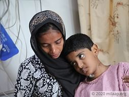 Single mother ran out of all options to save her 12 year old son from cancer