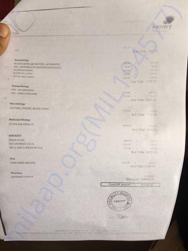 Hospital Bill