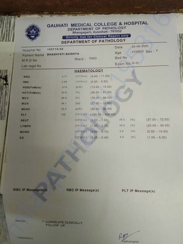 medical report