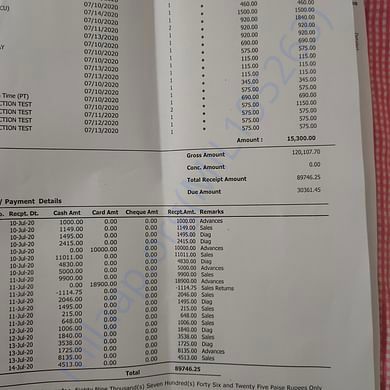 Medical Bill