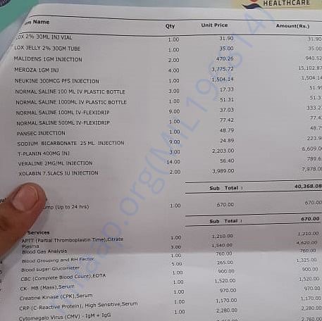 Medical Bill