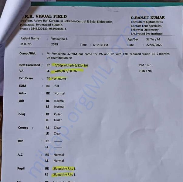 Medical Report