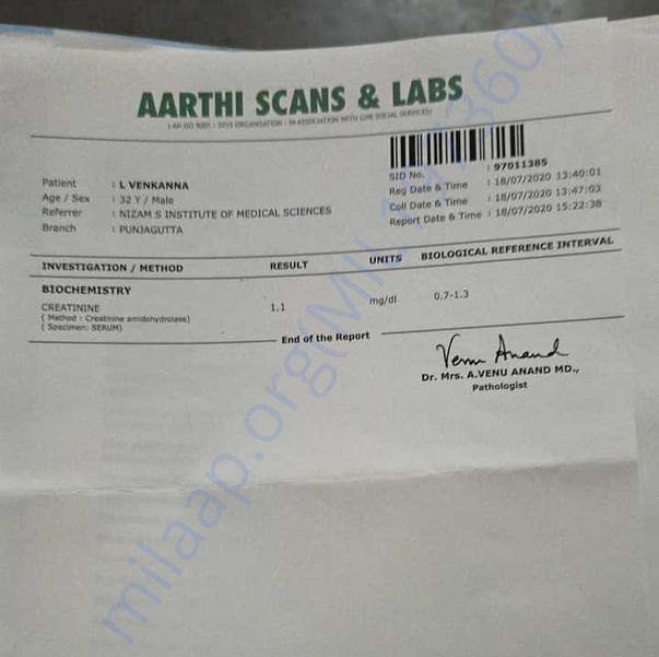 Medical Report