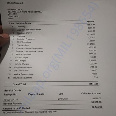 Medical Bill