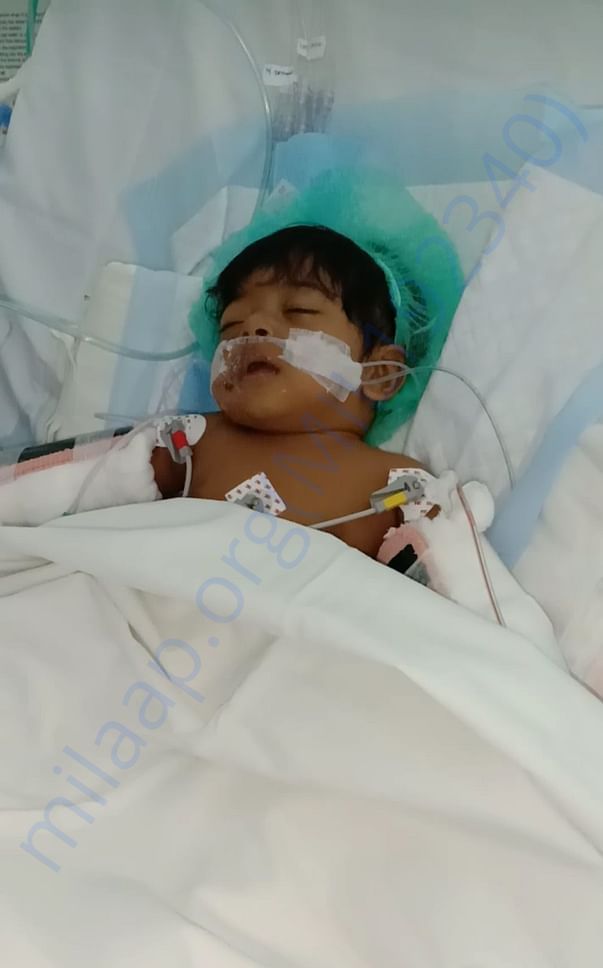 Ashmita post surgery recovery photo