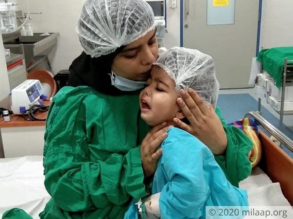 After Beating COVID This 2-Year-Old Now Struggles To Survive Cancer