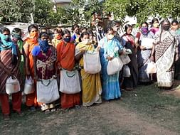 Relief for Poor ration, Food and donate sanitizers