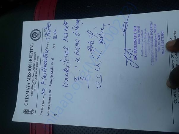 updated report from DOCTOR for operation of UTERUS FIBROID & HERNIA