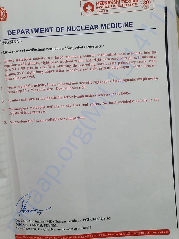 Scan report
