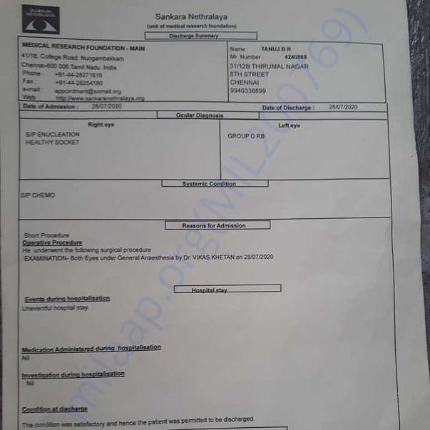 Medical Report