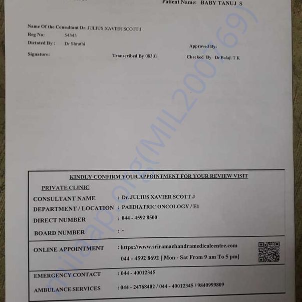 Medical Report