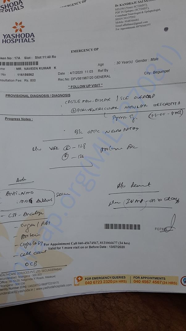 Medical Prescription