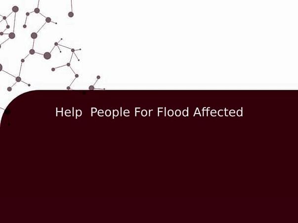 Help People For Flood Affected