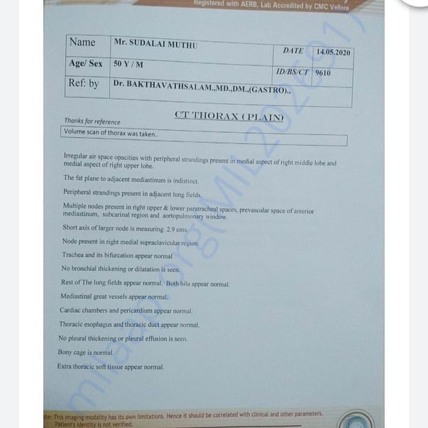 Medical Report