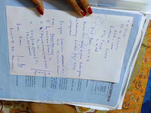 Detailed prescription of Chemotherapy treatment