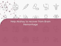 Help Akshay to recover from Brain Hemorrhage