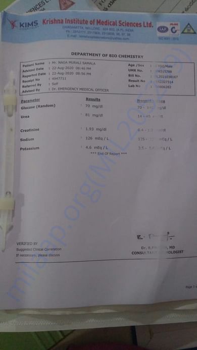 Another Blood Report