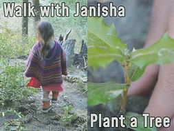 Walk with Janisha and Plant a Tree