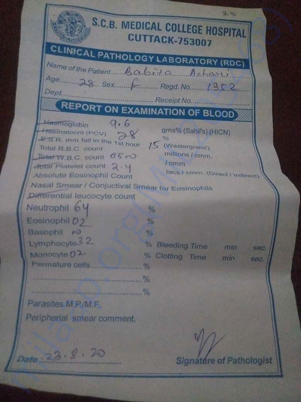 Medical report2