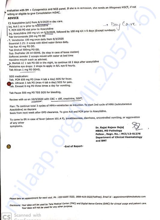 Patient Evaluation Summery