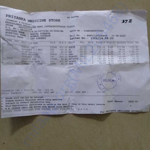 Medical Bill