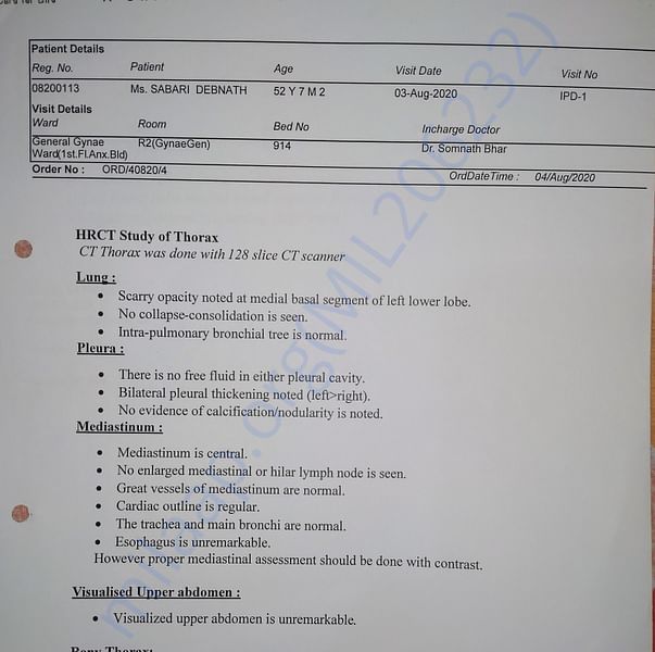 Medical Report