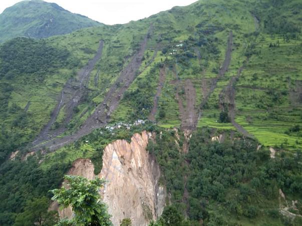 Tanga Village after cloudburst