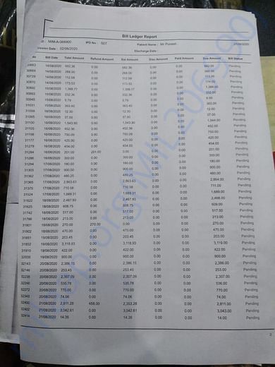 Medical Bills
