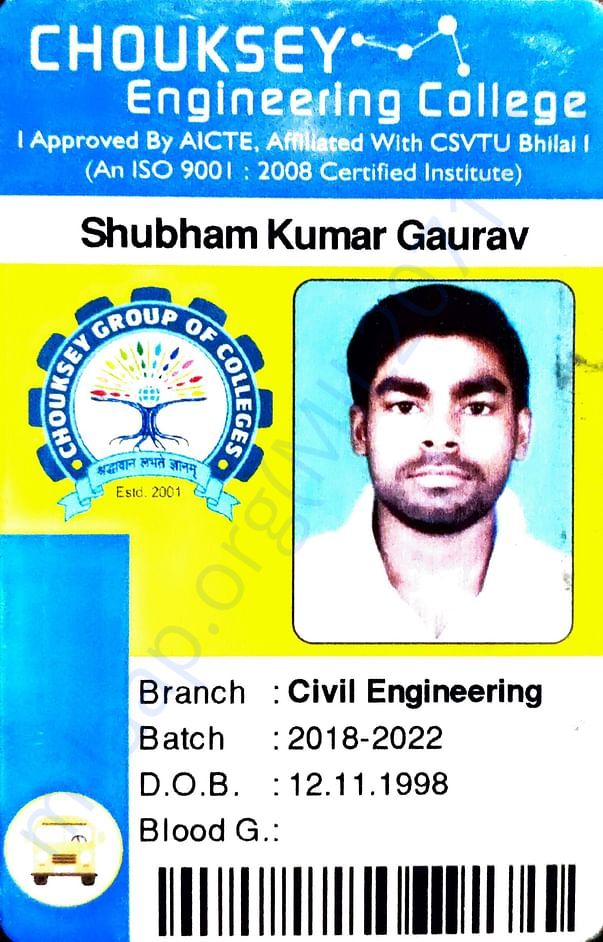 My Admission Card