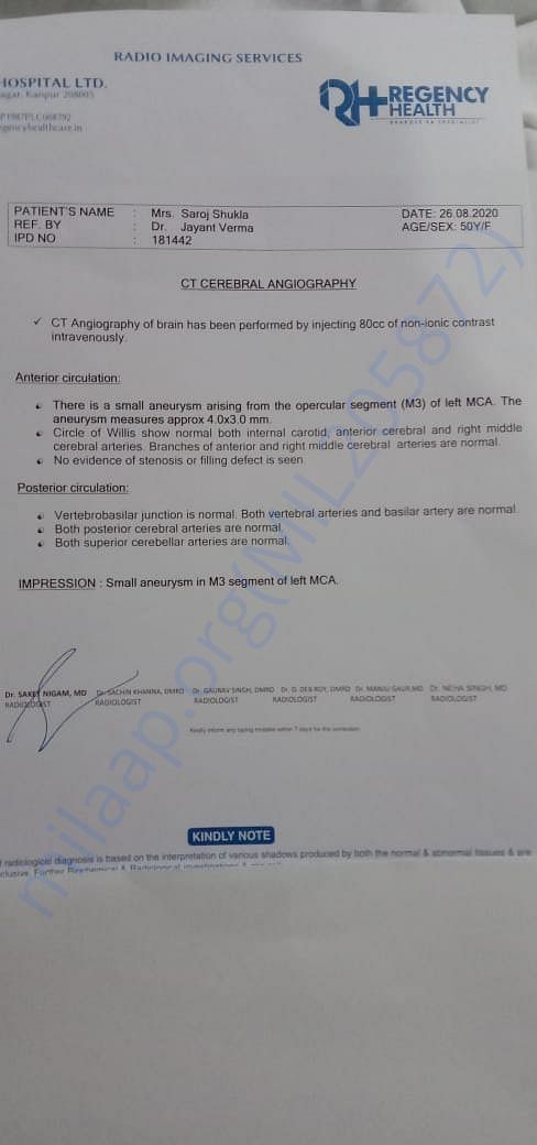 This is ct angio report