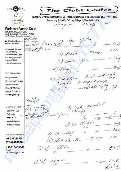 Doctor's Priscription
