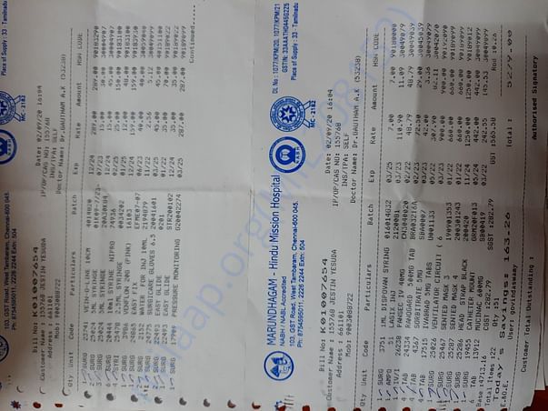 Medical bills