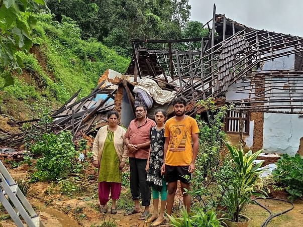 Help periyanda mohan and family to recover from disaster